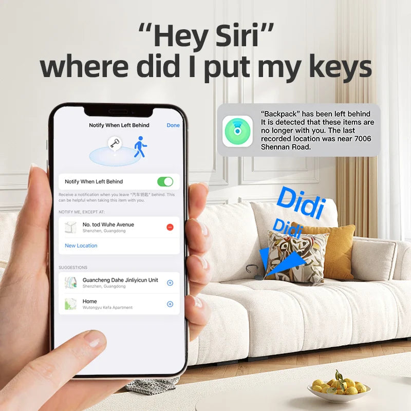 Smart Tracker with Magnetic Cover - Detail