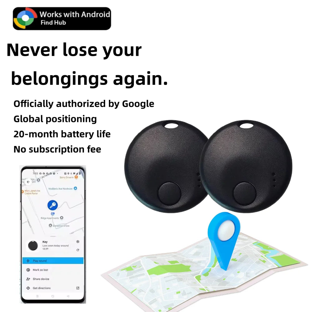 Android Smart Locator Tracker — Main View