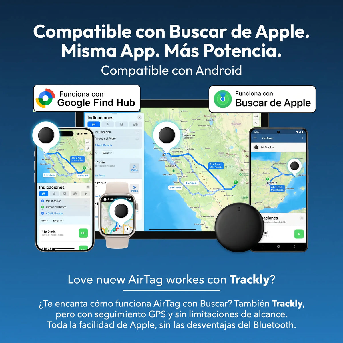 Trackly Pro — GPS Vehicle Tracker, 24-Month Battery
