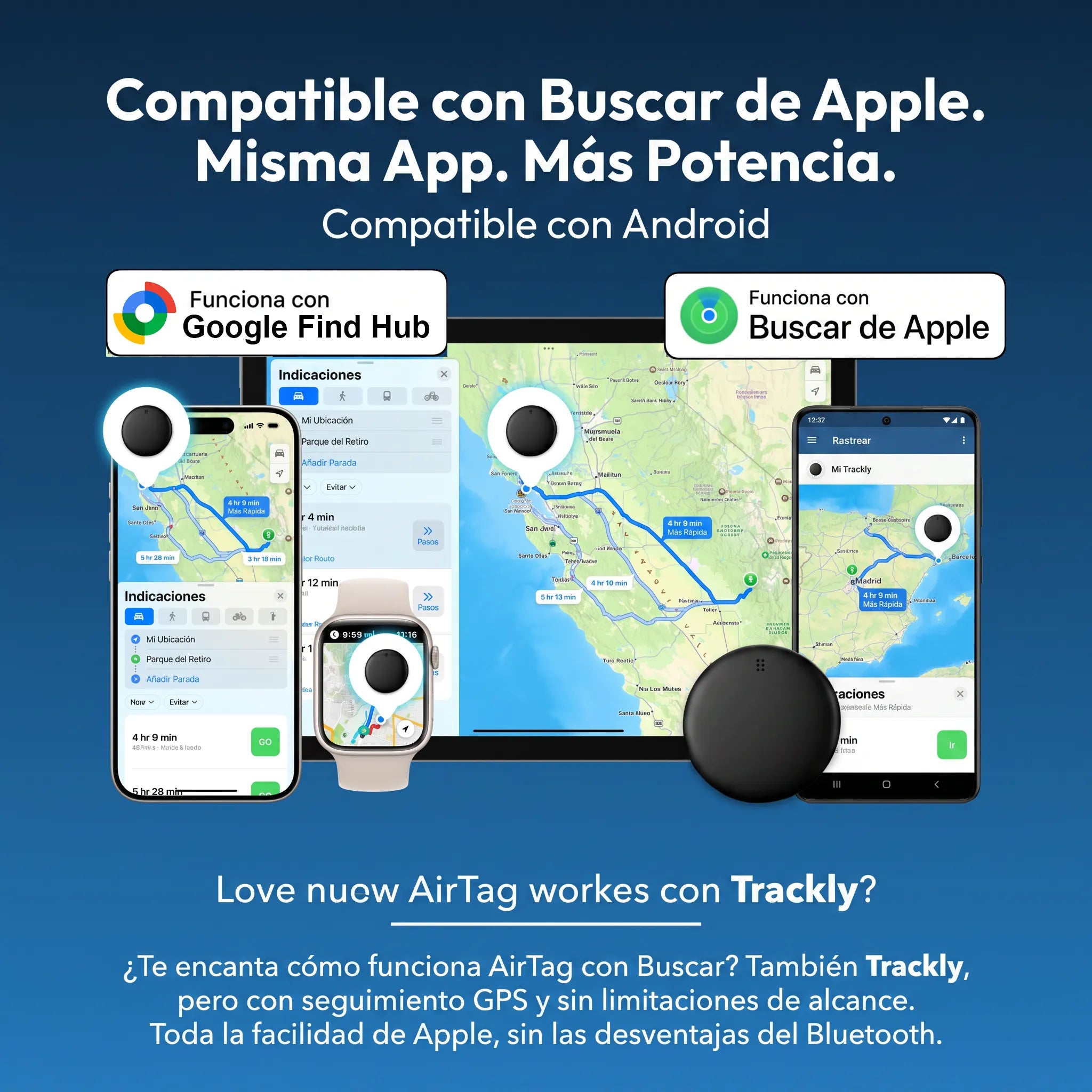 Trackly Pro — GPS Vehicle Tracker, 24-Month Battery